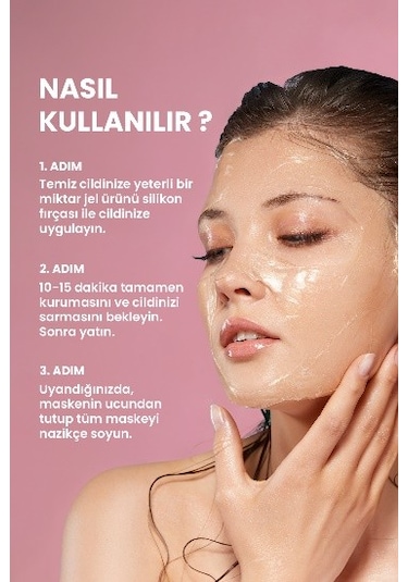 Royues Soyulabilir Kolajen Jel Yüz Maskesi 50 ML