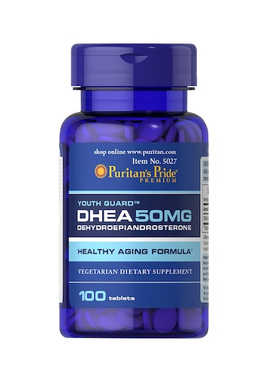 Puritans Pride Dhea 50 Mg 100 Tablet - Usa