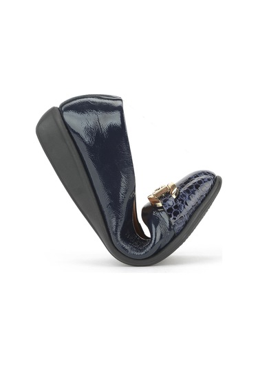 Ziya, Kadın Hakiki Deri Babet 1531050z26142208k Lacivert 1531050z26142208k 200 Lacivert