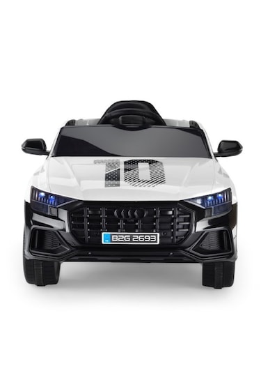 Baby2go 2693 Sport Akülü Araba 12 Volt / Beyaz Beyaz