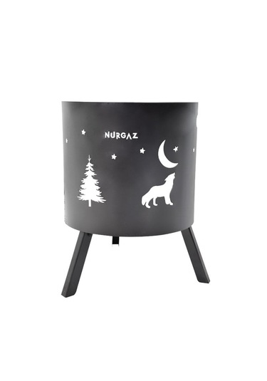 Nurgaz Orman & Bahçe Şöminesi Hayvan Figürlü – Büyük Boy NG OS