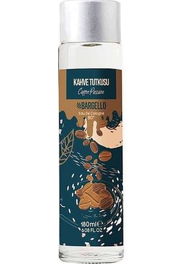 Bargello Kahve Tutkusu 180 Ml Cam  Dökme Kapak Kolonya Edc