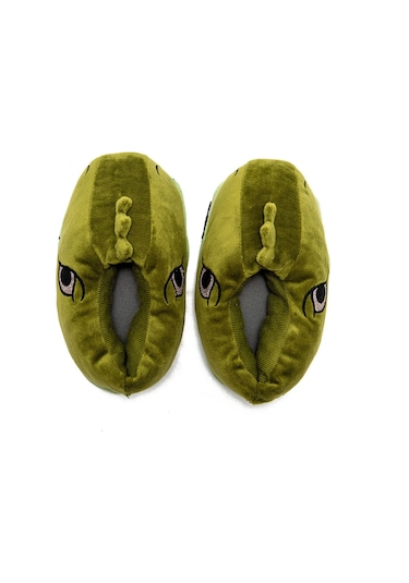 Twigy Dinos-1 Çocuk Hayvanlı Panduf Yeşil 30/38 EE0569 Yeşil