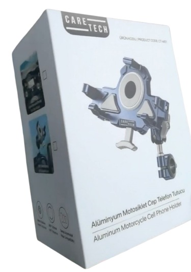 Caretech Ct-m01 Titreşim Modüllü Alüminyum Telefon Tutucu