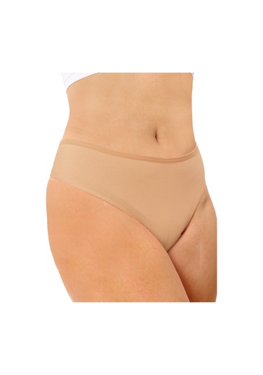 Alya Underwear Kadın Bato Tanga Pamuklu Külot, Büyük Beden String, 5'li Paket- 2 Siyah, 1 Beyaz, 2 Ten Renkli P02