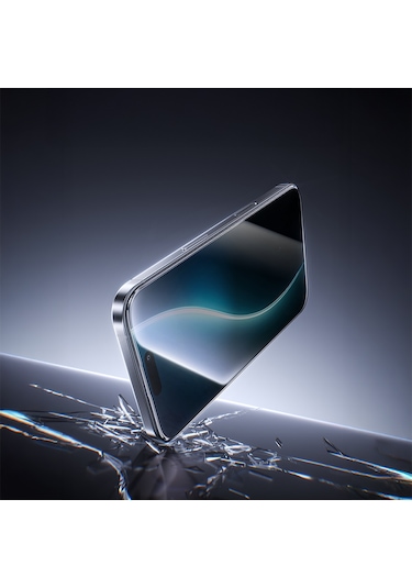 İphone 17 Pro Max Uyumlu Benks Glass Warrior Privacy Hd Cam Ekran Koruyucu Uygulama Aparatlı Siyah