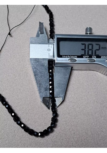 Beautiful Stones Turmalin Şerl Boncukları 4 Mm 192119744