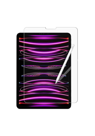 Apple Uyumlu iPad  Pro 12.9 2022 M2 Paper Like Kağıt Hissi Mat Film - AL3289