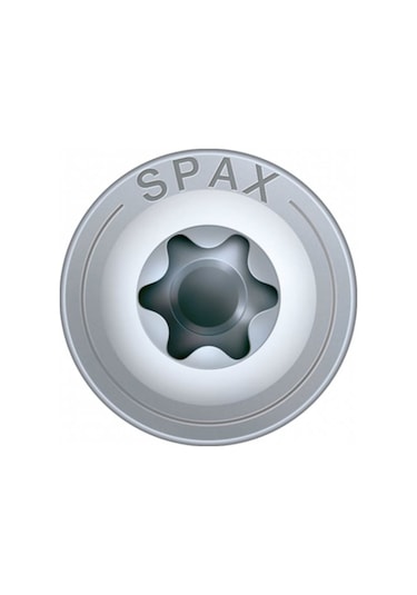 Ahşap Konstrüksiyon Vidası 8 X 100 Mm, 50 Adet, Yarım Dişli,