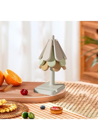 Trendooze 3 Adet Ağaç Şekli Trivet Seti Masa Koruyucuları Conpip