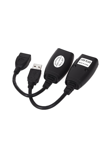 Vcom Usb Rj45 Extender Plastik 45m Uzatıcı