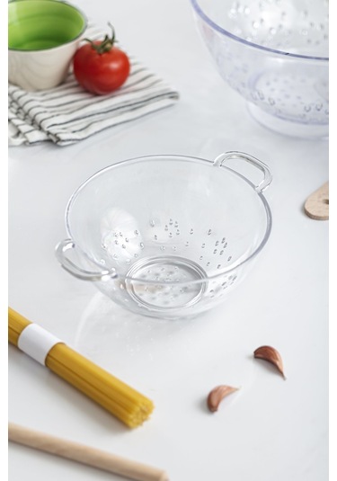 Akrilik Şeffaf Mini Pirinç Süzgeçi & Bakliyat Süzgeçi 3 Su Bardağı Ölçülü Diğer