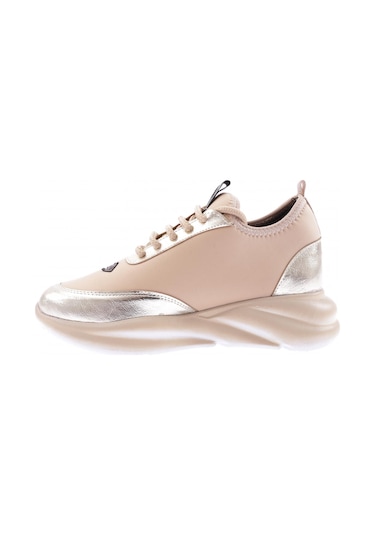 Dgn 211-23y Kadin Kalin Taban Bağcikli Sneakers Ayakkabi 211-2026-R12632 Ten