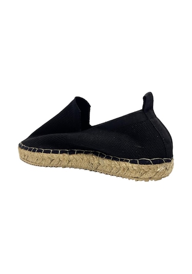 Unisex Siyah Triko Espadril Siyah