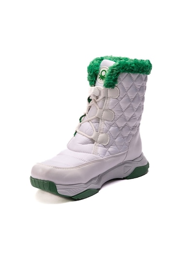 United Colors Of Benetton 30394 Kadın Bot Yeşil