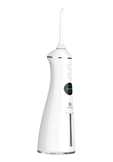 NPO Nicefeel FC1596 Taşınabilir Şarjlı Masajlı Diş Teli/Protez Bakım Profesyonel Ağız Duşu