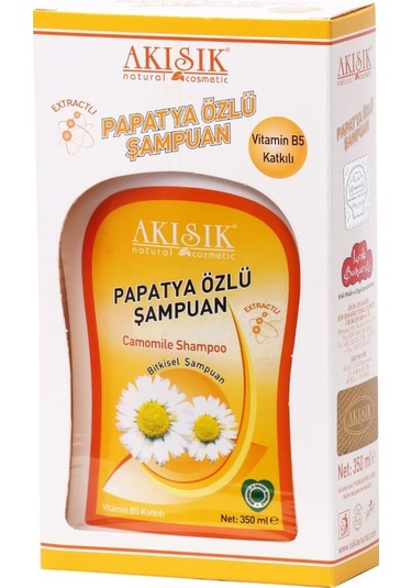 Papatya Özlü Şampuan 350 ML Bitkisel Şampuan