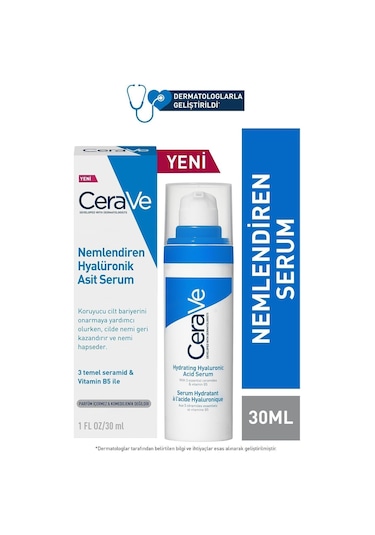 Cerave Nemlendiren Hyalüronik Asit Serum 30 ML