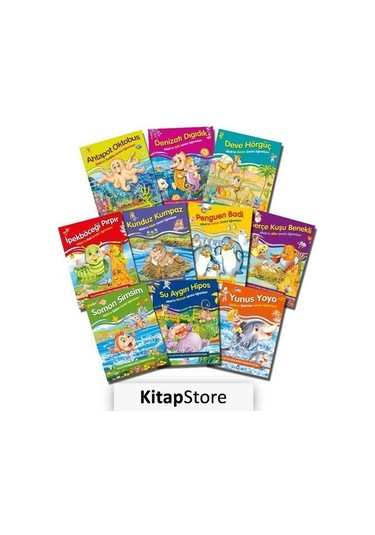 Kitapstore Allah'In Isimlerini Öğreniyorum (10 Kitap) (Set 1) / Nur Kutlu