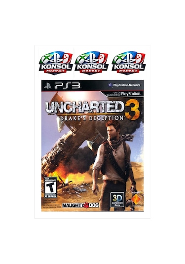 Uncharted 3 Drake's Deception - Playstation 3 Oyunu Açılmış