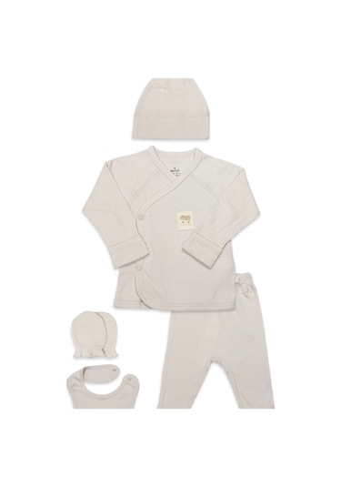 Bistyle Modal Flying Balloons 5'li Hastane Çıkışı Bs12109 Bej Bej