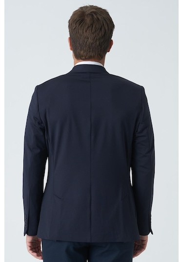 White Stone Belfast C4010 Slim Fit 6 Drop Ceket Laci-laci Lacivert White Stone Belfast C4010 Slim Fit 6 Drop Ceket Laci-laci Lacivert
