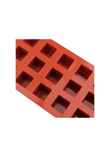 Vkemall 15 Kareli Silikon Kalıp: Pasta, Çikolata Ve Mum Yapımı İçin Kolay Çıkarma Özelliği - Isı Dayanıklı -60 C/+240 C Beyaz