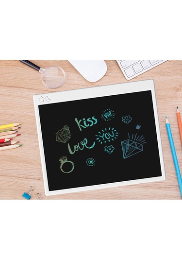 Xindoker 16 Inç Lcd Yazı Tahtası, Elektronik Çizim Tableti, Ev Ve Ofis İçin Doodle Tahtası - Pembe Diğer