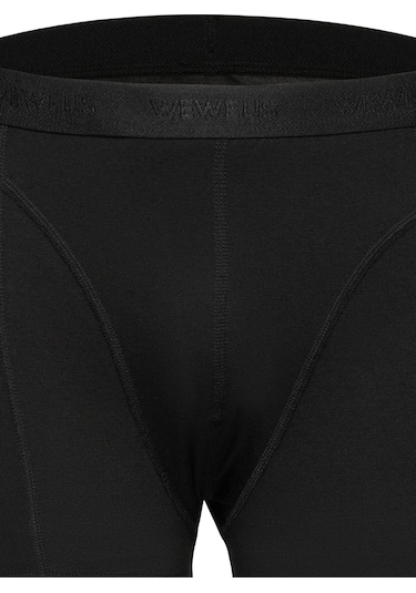 Weweus Siyah Micro Modal Premium Erkek Boxer 1418 Siyah