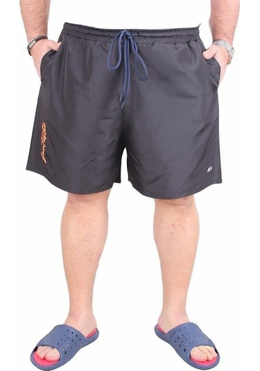 Starbattal Büyük Beden Deniz Şortu Fantastic 25660 Sıyah Siyah