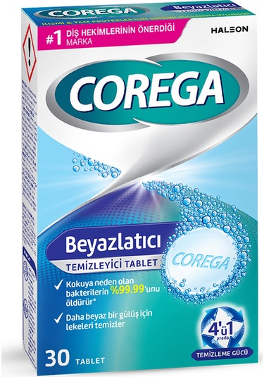Super Corega Beyazlatıcı Tb 30 Adet