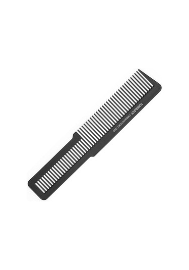 Nyt Antistatik Profesyonel Saç Tarak Sert Karbon Düz Kafa Kesme Taraklar Aracı Siyah