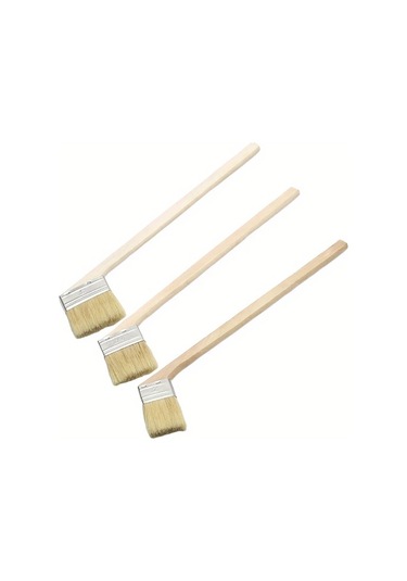 Willowhaven Ahşap Saplı Plastik Fiber Fırça 38 Cm Uzun Esnek Dayanıklı Dekoratif Boyama