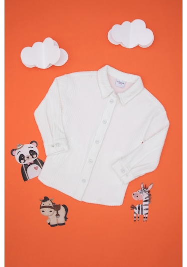 U.s. Polo Assn. Kız Çocuk Krem Sweatshirt 50298186-vr071 Krem