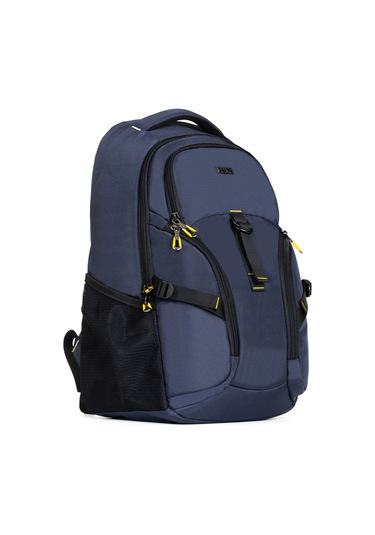Dada Motorcu Sırt Çantası Lacivert 14-15,6 İnç Laptop Bölmeli Su Geçirmez Kumaş Dada 10 Lacivert