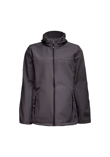 Softshell Kapşonlu Mont 001