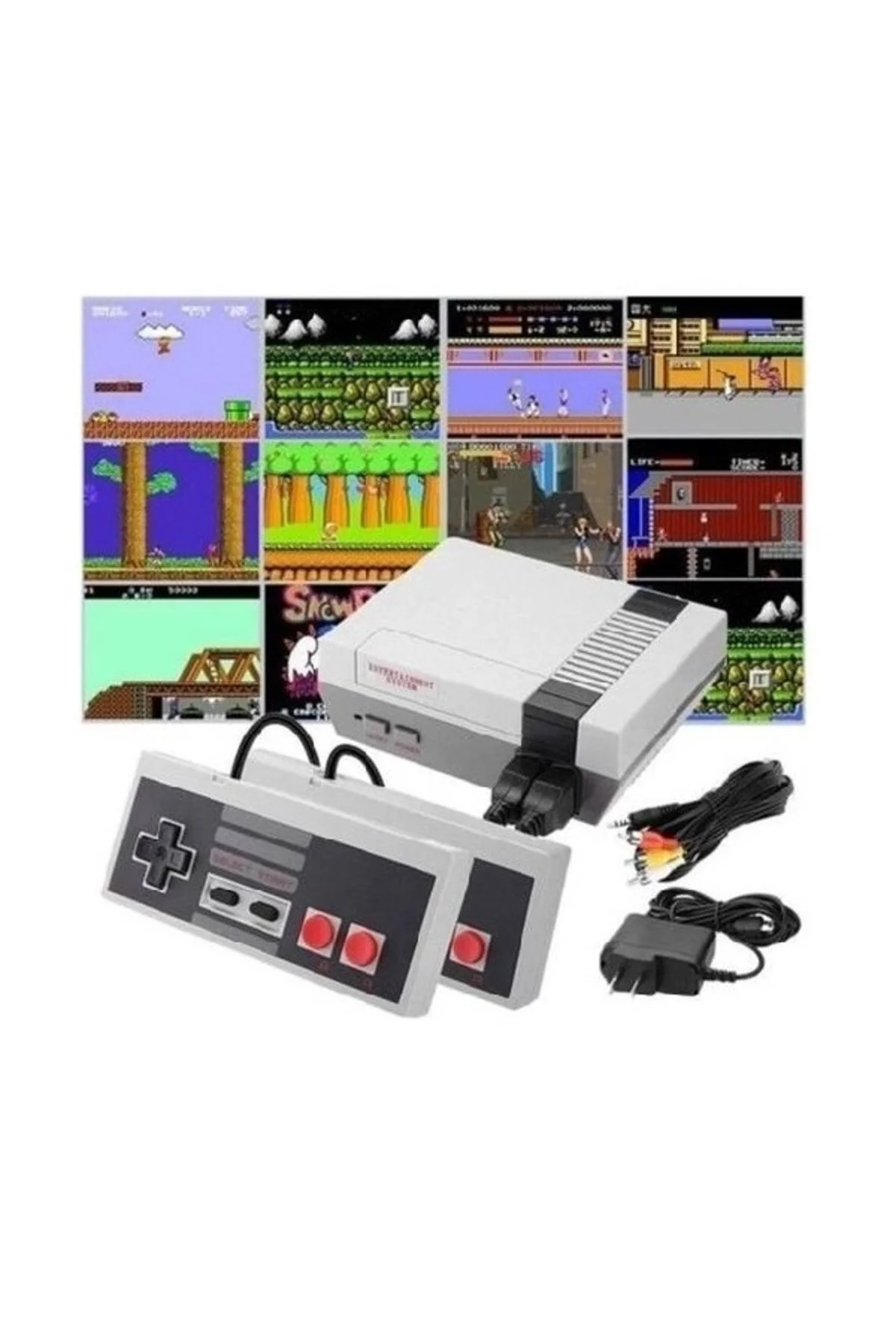 Retro 620 Oyunlu Nostalji Tv Atari Oyun Konsolu 2 Kollu