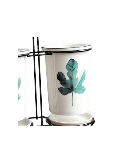 Suntek Magideal Yemek Çubukları Kafes Porselen Akçaağaç Yaprağı