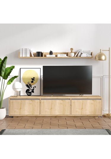 Decormet Prag Tv Sehpası Safir Meşe Diğer