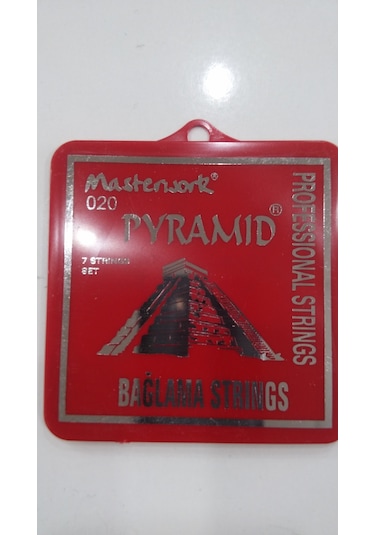 Piramit Uzun Sap Bağlama Tel Seti