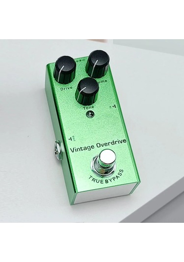 Xindoker Mini Gitar Efekt Prosessörü - Vintage Fazer, Analog Korus, Dijital Gecikme Ve Tüp Tremolo Fonksiyonları İle