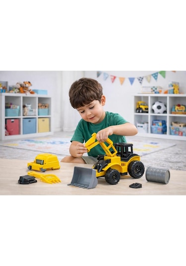 Çılgın Dozer Sarı Sarı