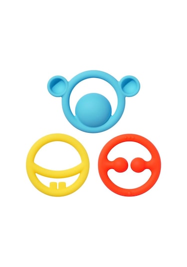 Moluk Nigi Nagi Nogi - Primary Blue, Red, Yellow Çok Renkli