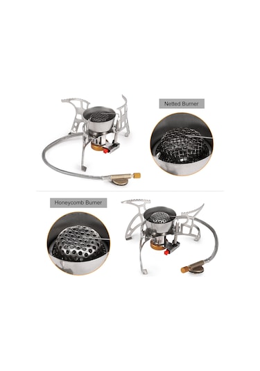 Lıxada Etiketli Petek Soba İle Kamp Gaz Sobası