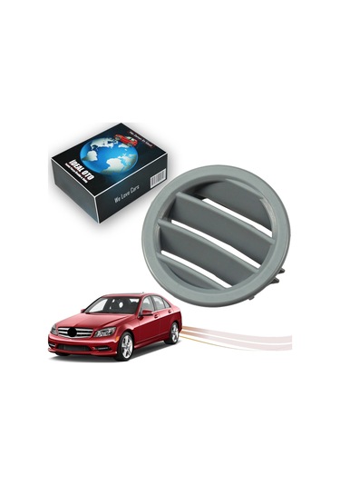 Mercedes C Class W204 Sağ Gri Klima Izgara Kapağı