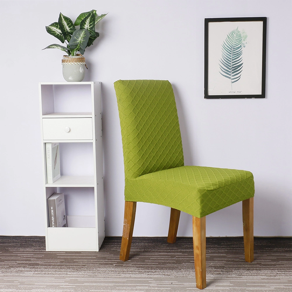 Padalink Yeşil Renkli Tekli Koltuk Kılıfı - Genişletilebilir Elastik Kumaş, Yumuşak Dokuma, Ev Ofis Restoran Uyumlu, Omuz Ve Arka Destekli Koruyucu Örtü Çok Renkli