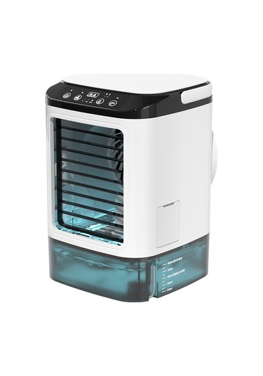 Masaüstü Mini Soğuk Hava Fanı Ev Nemlendirici Cn Fişli Çift Sprey Klima Fanı