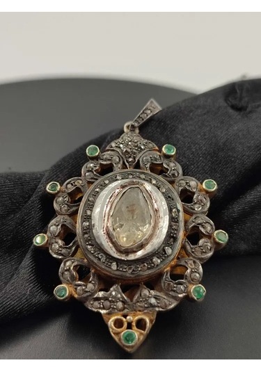 Polki Elmas Kolye Ucu 285