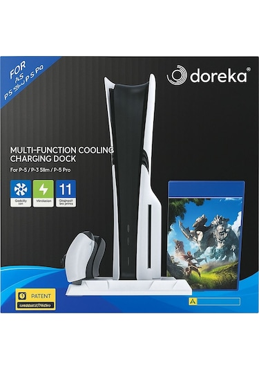Ps5 Slim Ve Tüm Modeller İçin Multi Fonksiyon Soğutma Ve Şarj Ünitesi