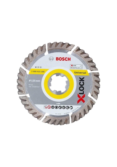 Bosch X-Lock Standard For Universal 125 mm Elmas Kesici Disk - 2608615166